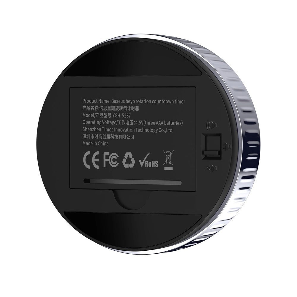 Timer Baseus Heyo Rotation, Schwarz ACDJS-01