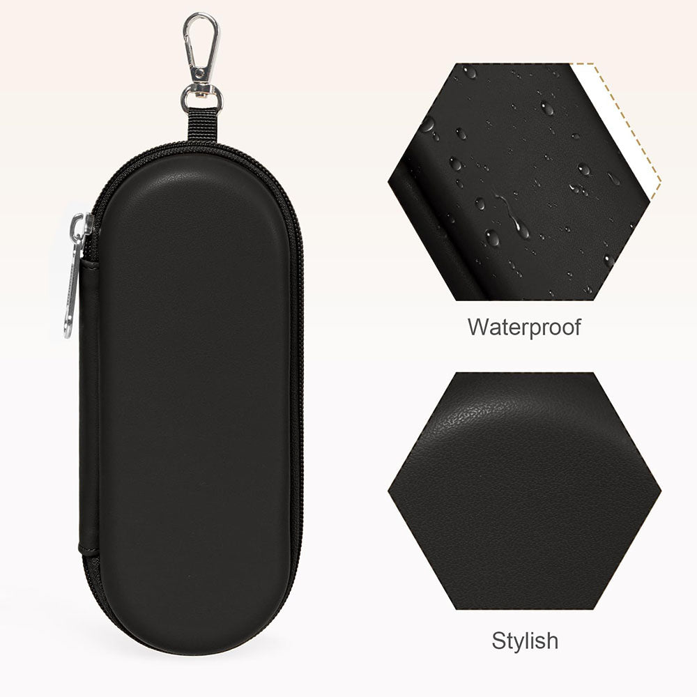 Techsuit ETJ3 Glasses Case, 165mm x 65mm x 40mm, Gray