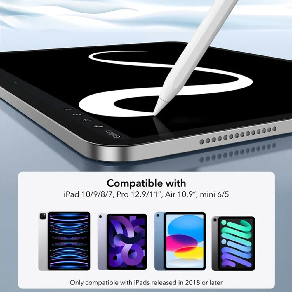 Touch Pen ESR für Apple iPad, Aktive Version, Weiß