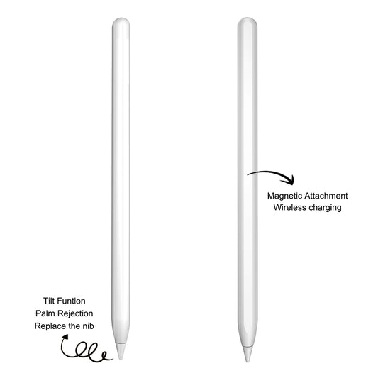 Touch Pen Techsuit M2 for Apple iPad, Active Version, White