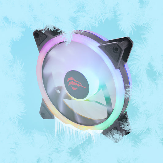 Ventilator HAVIT F2089, 1200RPM, 35dB, 1.32W, Schwarz