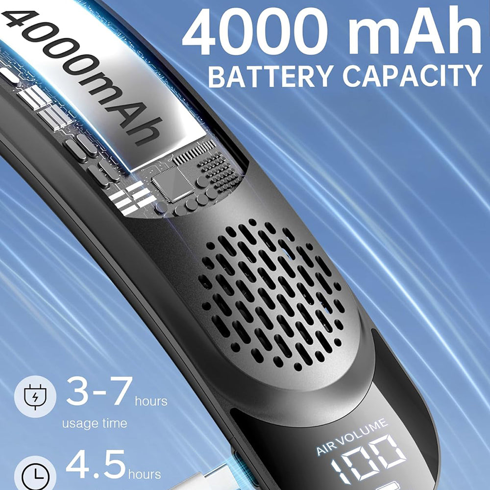 Tragbarer Ventilator Techsuit S8, Weiß