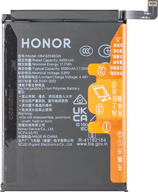 Ersatzakku für Honor 90 Lite / X8a | HB416594EGW | Service Pack