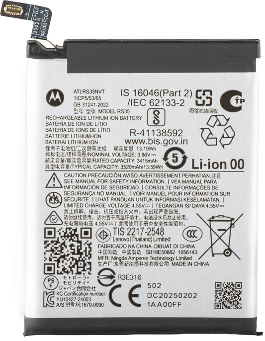 Akku Motorola Razr 60 Ultra, RS35, Service Pack SB18E50882