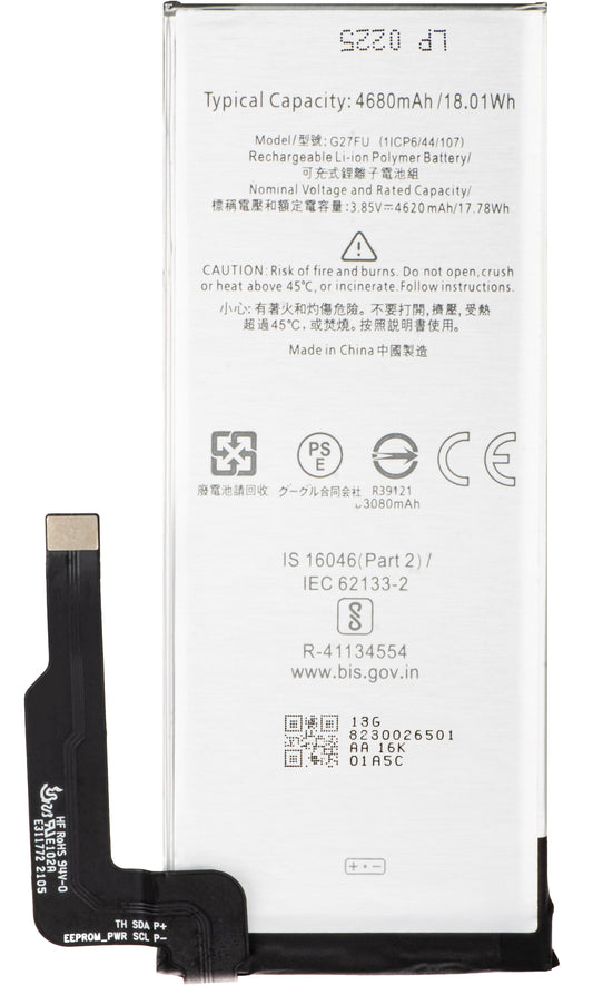 Akku für Google Pixel 5a 5G, G27FU