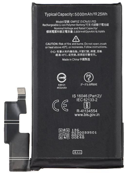 Battery for Google Pixel 7 Pro, GMF5Z