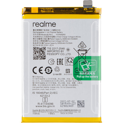 Akku Realme V25 / 9i / 9 Pro, BLP911, Service Pack 4200013