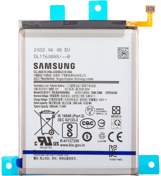 Battery Samsung Galaxy A30s A307, EB-BA505ABU, Service Pack GH82-21183A