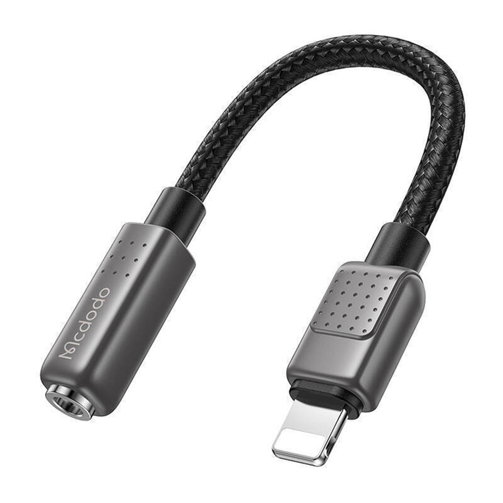Audio-Adapter Lightning - 3,5mm McDodo CA-5010, Schwarz