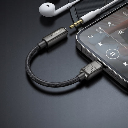Audio-Adapter Lightning - 3,5mm McDodo CA-5010, Schwarz