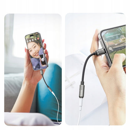 Audio-Adapter Lightning - 3,5mm McDodo CA-5010, Schwarz