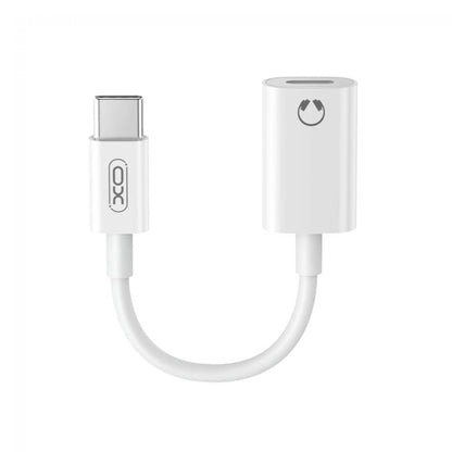 Audioadapter USB-C - Lightning XO Design NB-R268B, Weiß