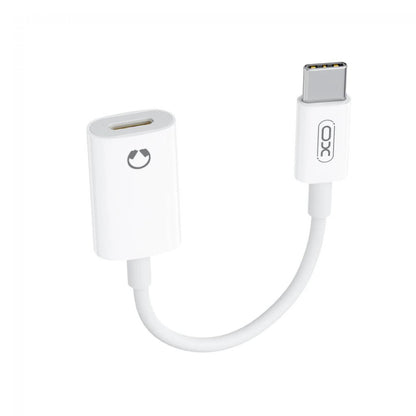 Audioadapter USB-C - Lightning XO Design NB-R268B, Weiß