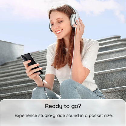 USB-C to 3.5mm Audio Adapter Techsuit AC12 FuseXound, Gray, Set of 2 Pieces