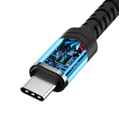 USB-C to 3.5mm Audio Adapter BWOO BZ47, Black