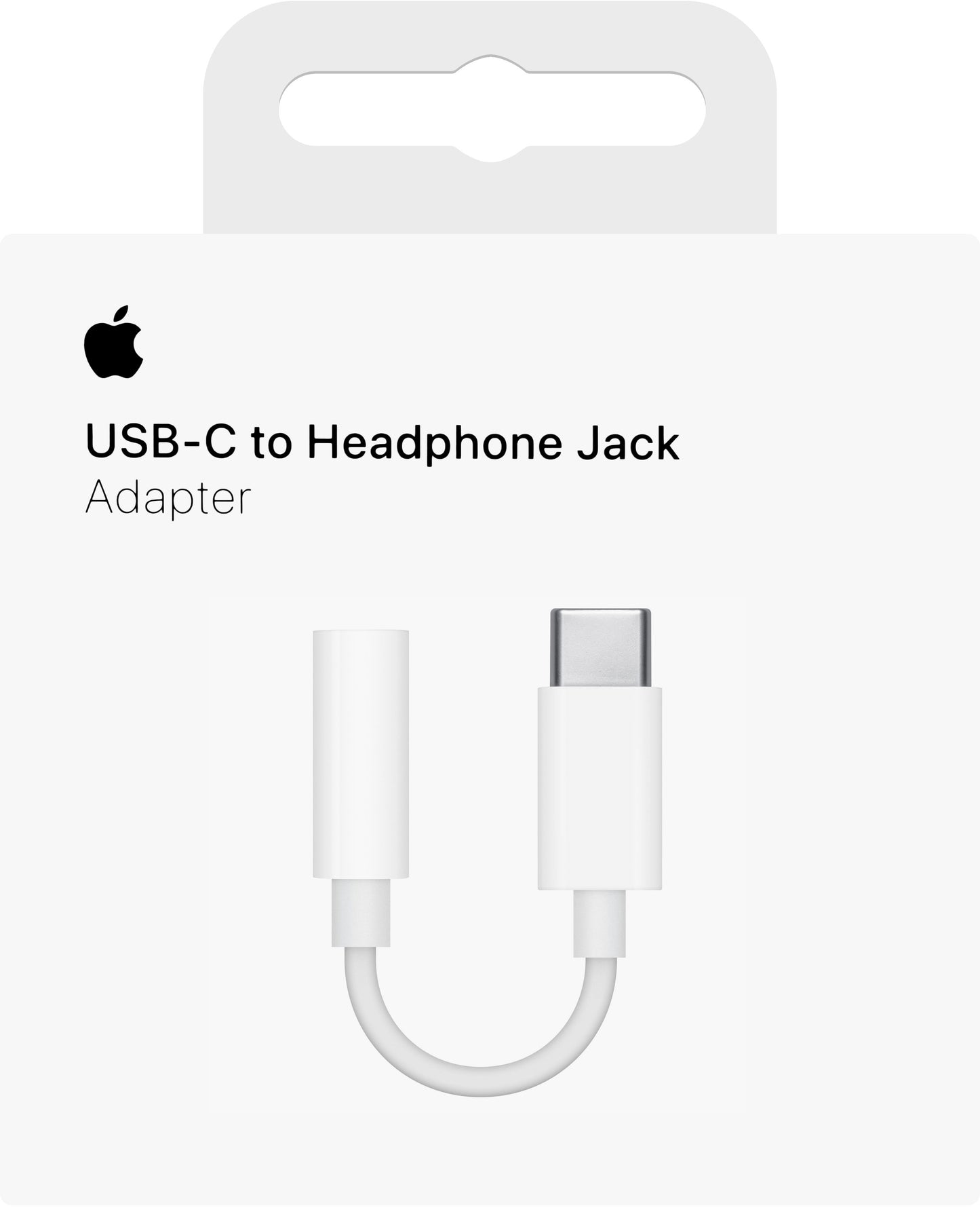 USB-C-Audio-Adapter – 3,5 mm Apple, Weiß MW2Q3ZM/A