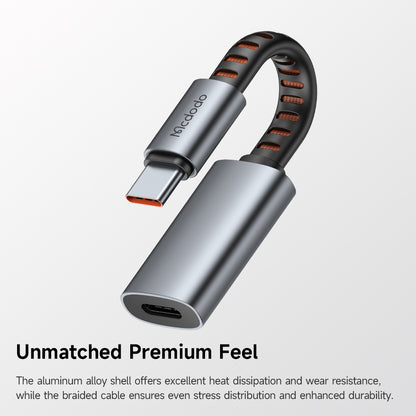 Audio-Adapter USB-C - Lightning McDodo CA-4870, Grau