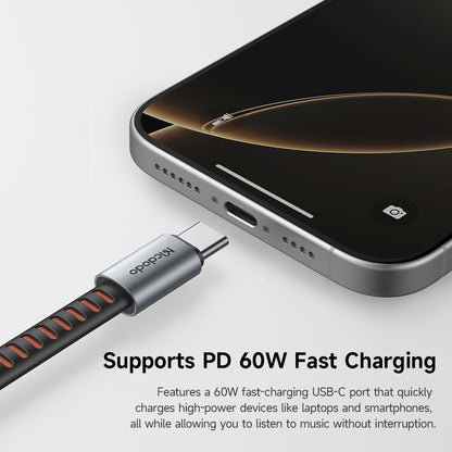 USB-C Audio Adapter - USB-C / 3.5mm McDodo CA-3120, Gray