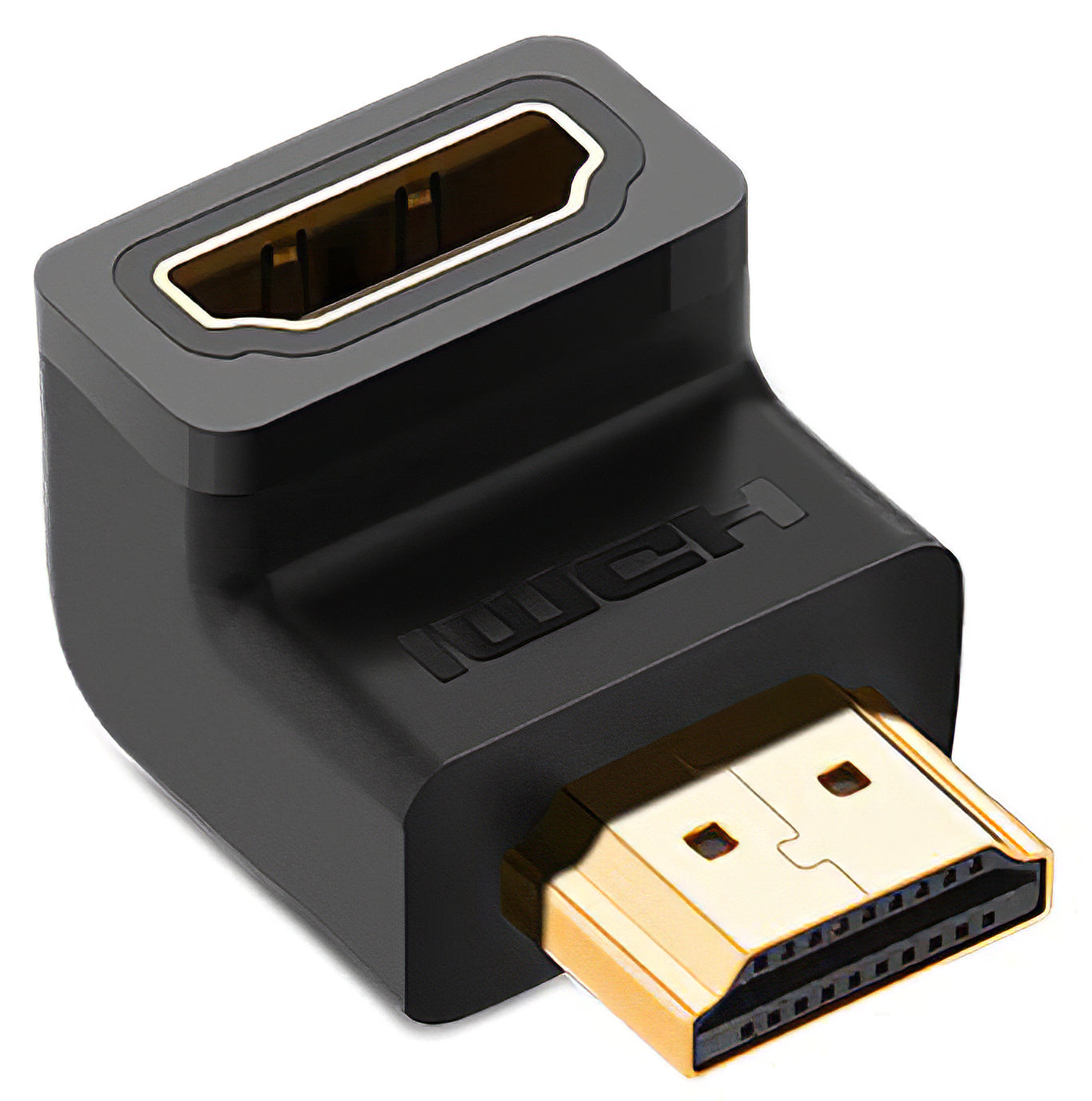 UGREEN HD112 Up Angle Videoadapter, HDMI - HDMI, 4K, Schwarz