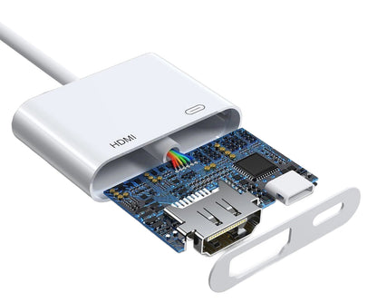 Audio- und Videoadapter Lightning - HDMI / Lightning Joyroom S-H141, Weiß