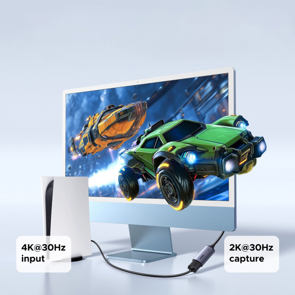 UGREEN CM629 (15389) Gray USB-A / USB-C - HDMI Audio and Video Adapter