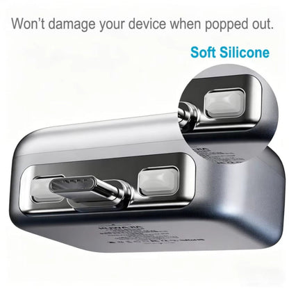 USB-C Auto Disconnect Adapter KUWAJIA KH-51 for Power with Automatic Disconnection and Battery Protection, Silver