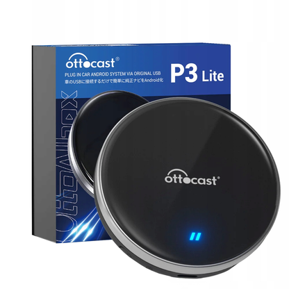 Ottocast OttoAibox P3 Lite Wireless Carplay / Android Auto Adapter for Apple iPhone / Android Series