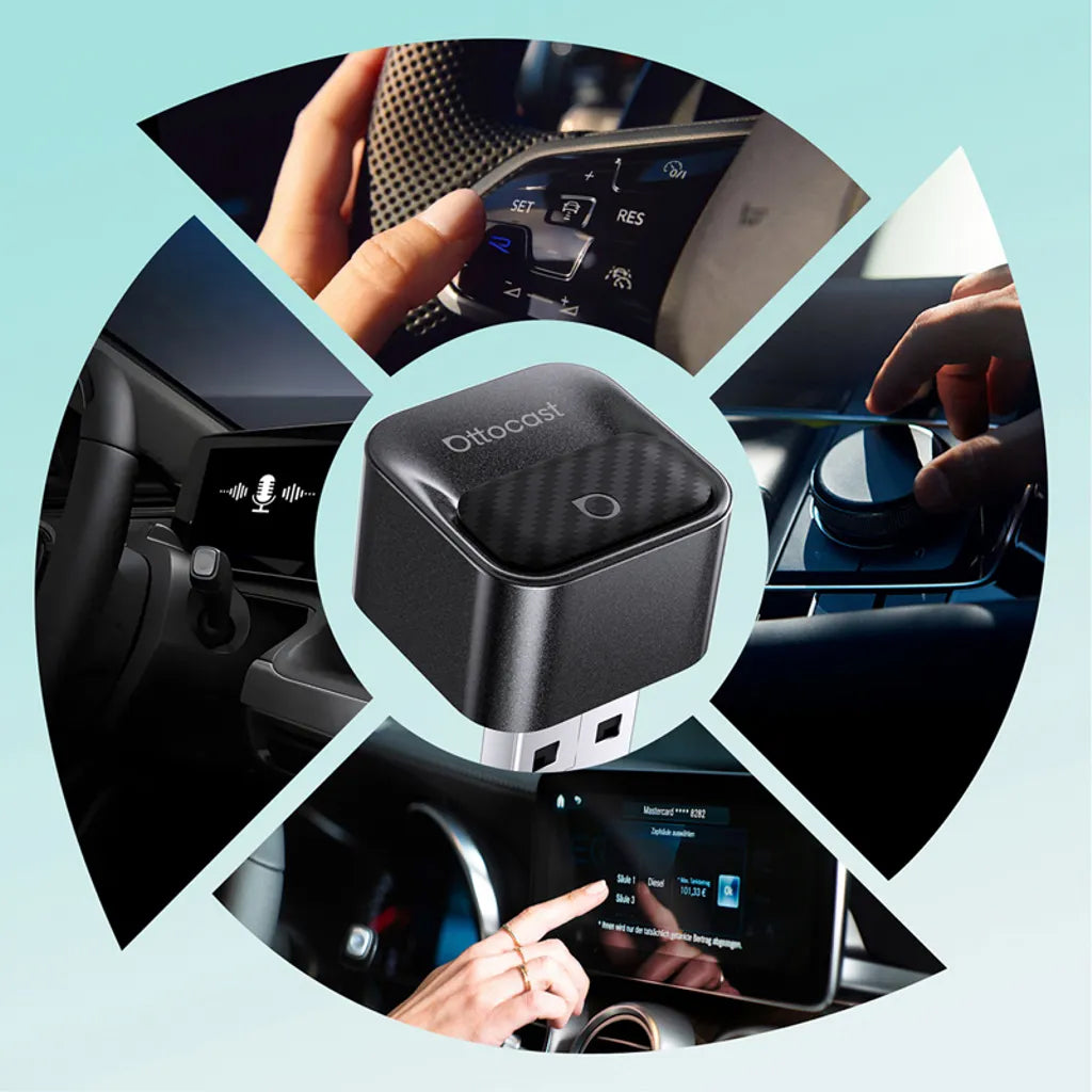 Wireless Carplay / Android Auto Adapter Ottocast Mini Pico Style B für Apple iPhone / Android Series CA525-T3