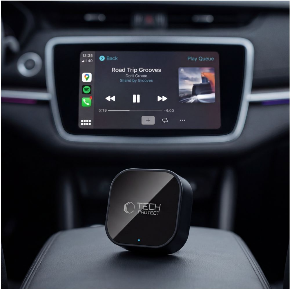 Wireless Carplay / Android Auto Adapter Tech-Protect UltraBoost CA01 für Apple iPhone / Android Series