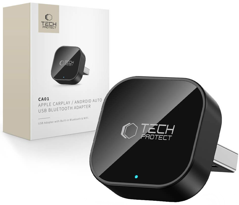 Wireless Carplay / Android Auto Adapter Tech-Protect UltraBoost CA01 für Apple iPhone / Android Series