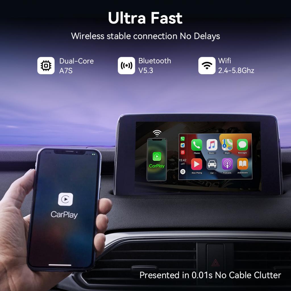 Wireless Carplay Adapter XO Design CZ016 für Apple iPhone Serie