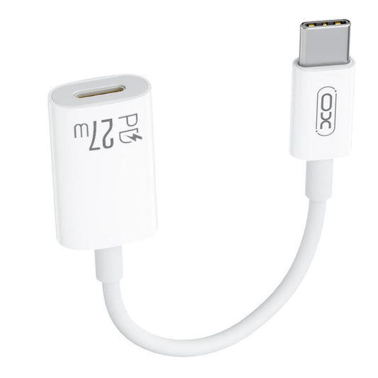 Daten- und Ladeadapter USB-C - Lightning XO Design NB-R268A, Weiß