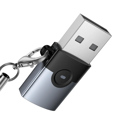 USB-C auf USB-A Daten- und Ladeadapter HOCO UA46B, Grau