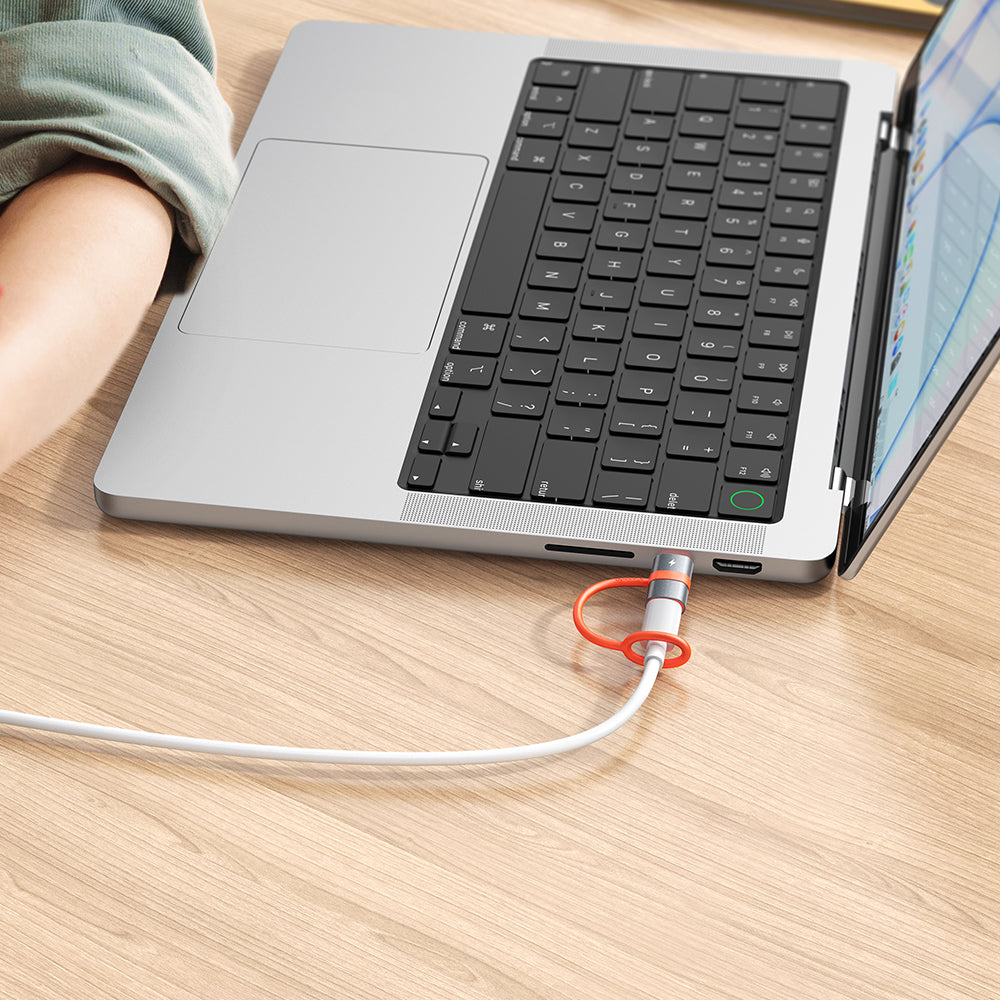 Daten- und Ladeadapter Lightning - USB-C McDodo OT-5530, Grau
