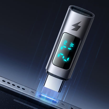 Daten- und Ladeadapter Lightning - USB-C McDodo OT-5990 Wales Display, Schwarz