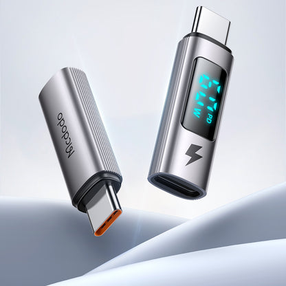 Daten- und Ladeadapter Lightning - USB-C McDodo OT-5990 Wales Display, Schwarz