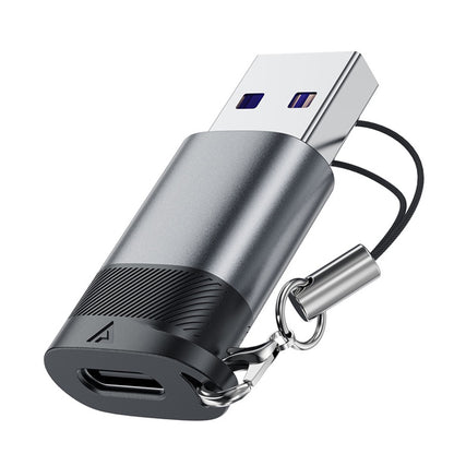USB-C - USB-A Daten- und Ladeadapter Acefast J8, Grau