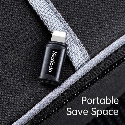 USB-C - Lightning McDodo OT-7680 Daten- und Ladeadapter, Schwarz