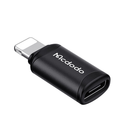 USB-C - Lightning McDodo OT-7680 Daten- und Ladeadapter, Schwarz