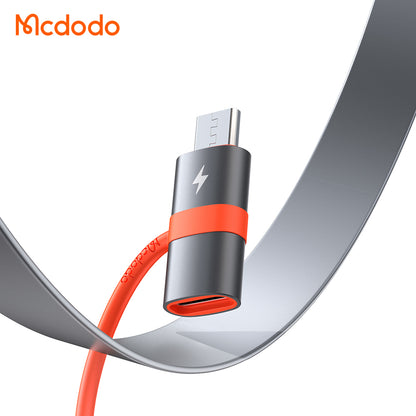 USB-C to microUSB Data and Charging Adapter McDodo OT-3820, Gray