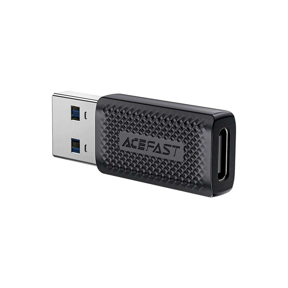 Daten- und Ladeadapter USB-C - USB-A Acefast J2, Schwarz