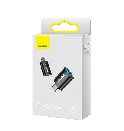 OTG-Adapter USB-A - USB-C Baseus Ingenuity, Schwarz