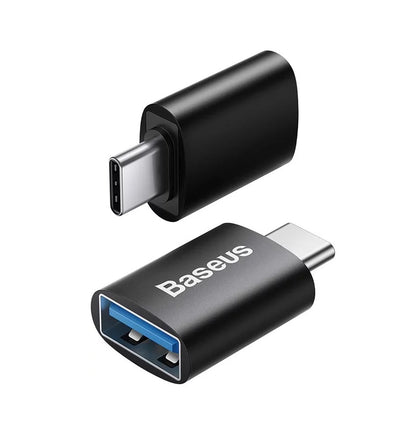 OTG-Adapter USB-A - USB-C Baseus Ingenuity, Schwarz