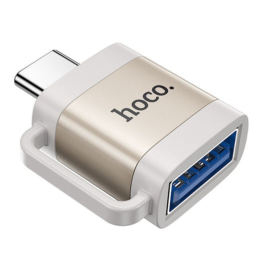 OTG Adapter USB-C - USB-A HOCO UA31C, Grau