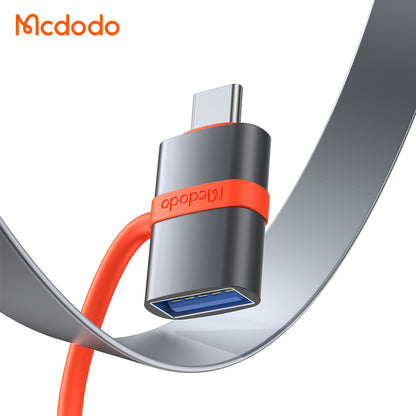 OTG Adapter USB-C - USB-A McDodo OT-3810, Gray