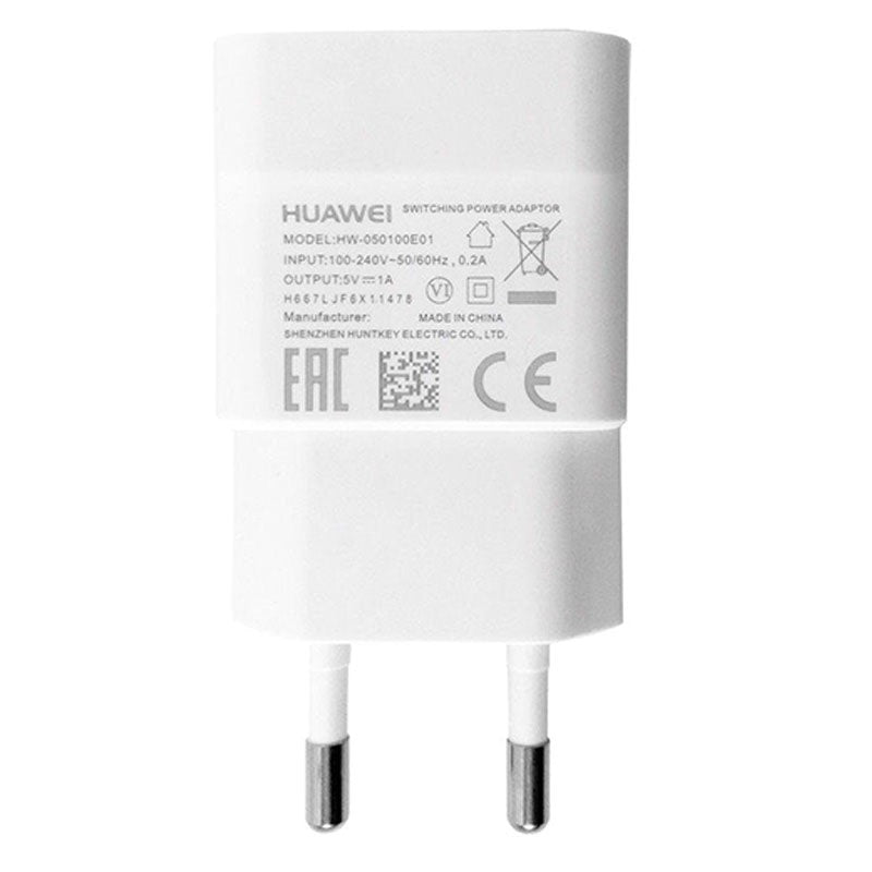 Huawei Netzwerkladegerät HW-050100E01, 5W, 1A, 1 x USB-A, Weiß 02221186