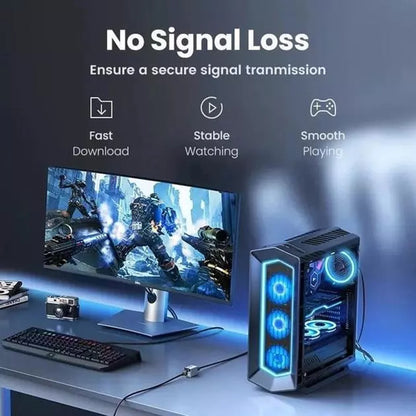 Netzwerkadapter UGREEN NW261, RJ45 - RJ45, Schwarz