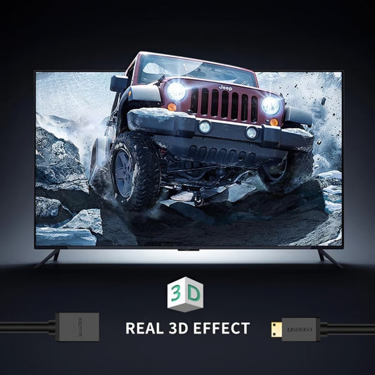 Videoadapter UGREEN 20137, miniHDMI - HDMI, 4K, Schwarz