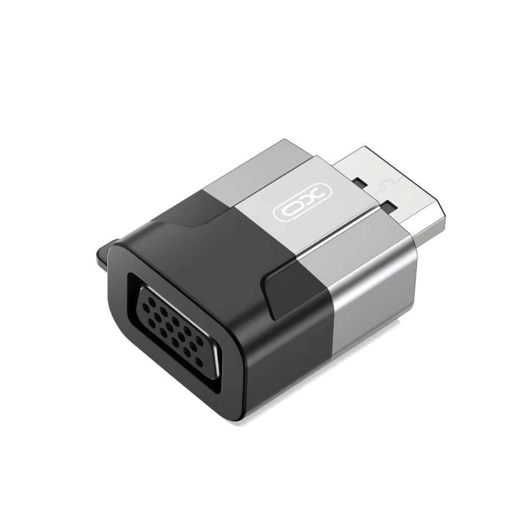 XO Design GB016 Videoadapter, DisplayPort – VGA, Grau