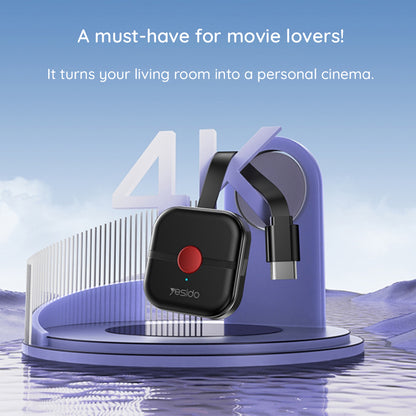 Yesido TV10 Black Wireless Multimedia Adapter